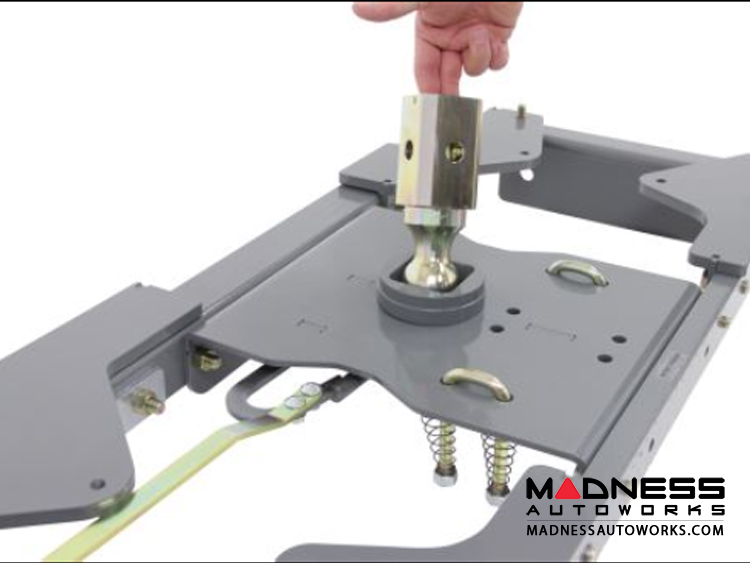 Ford F 250/ 350/ 450 Turnover Ball Gooseneck Trailer hitch w/ Custom